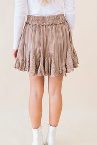 Freya Ruched Mini Skirt