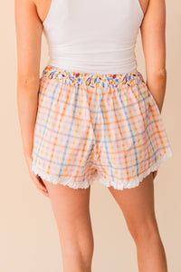 Gingham Boxer Shorts