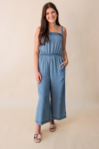 Solara Chambray Jumpsuit