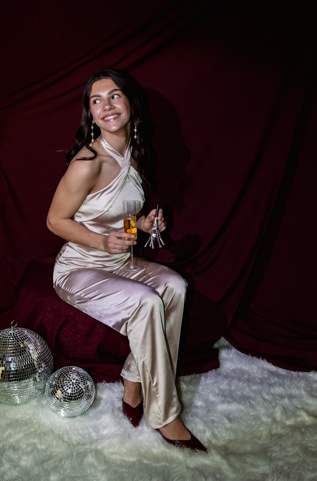 Scarlett Satin Pants