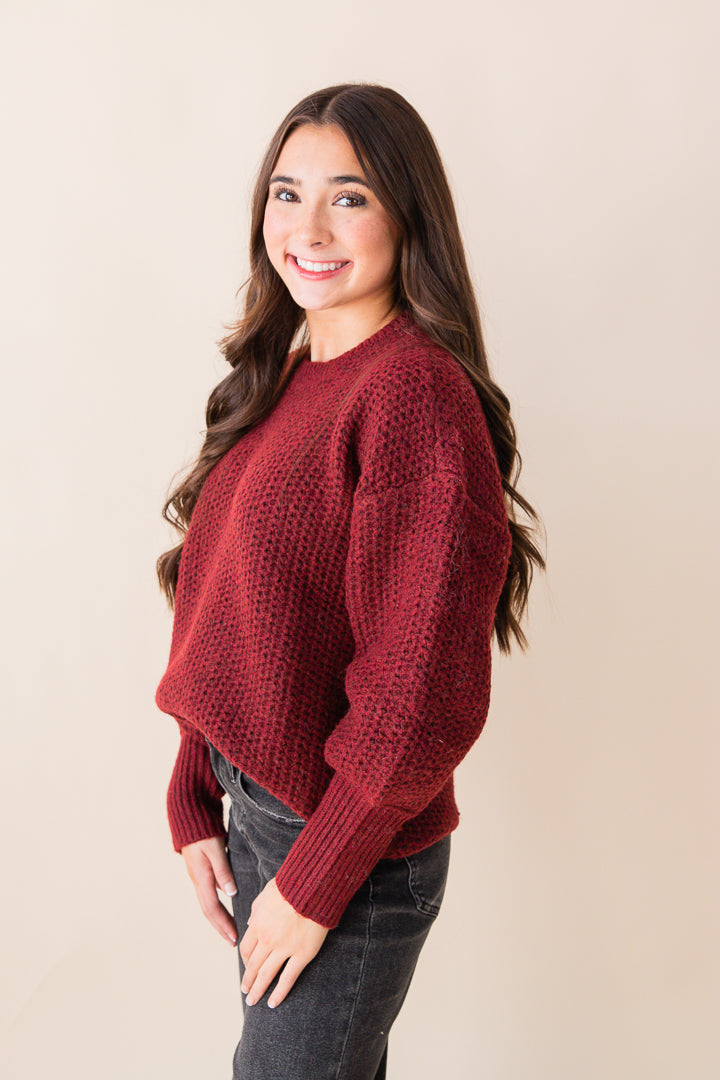 Flora Drop Shoulder Sweater