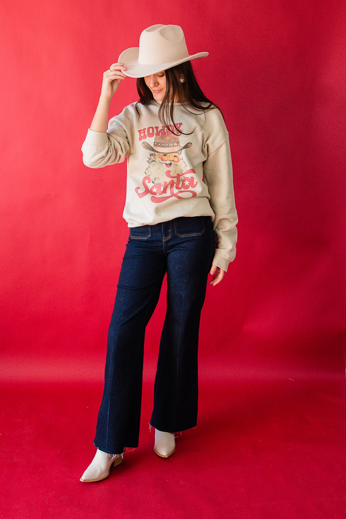 Howdy Santa Crewneck