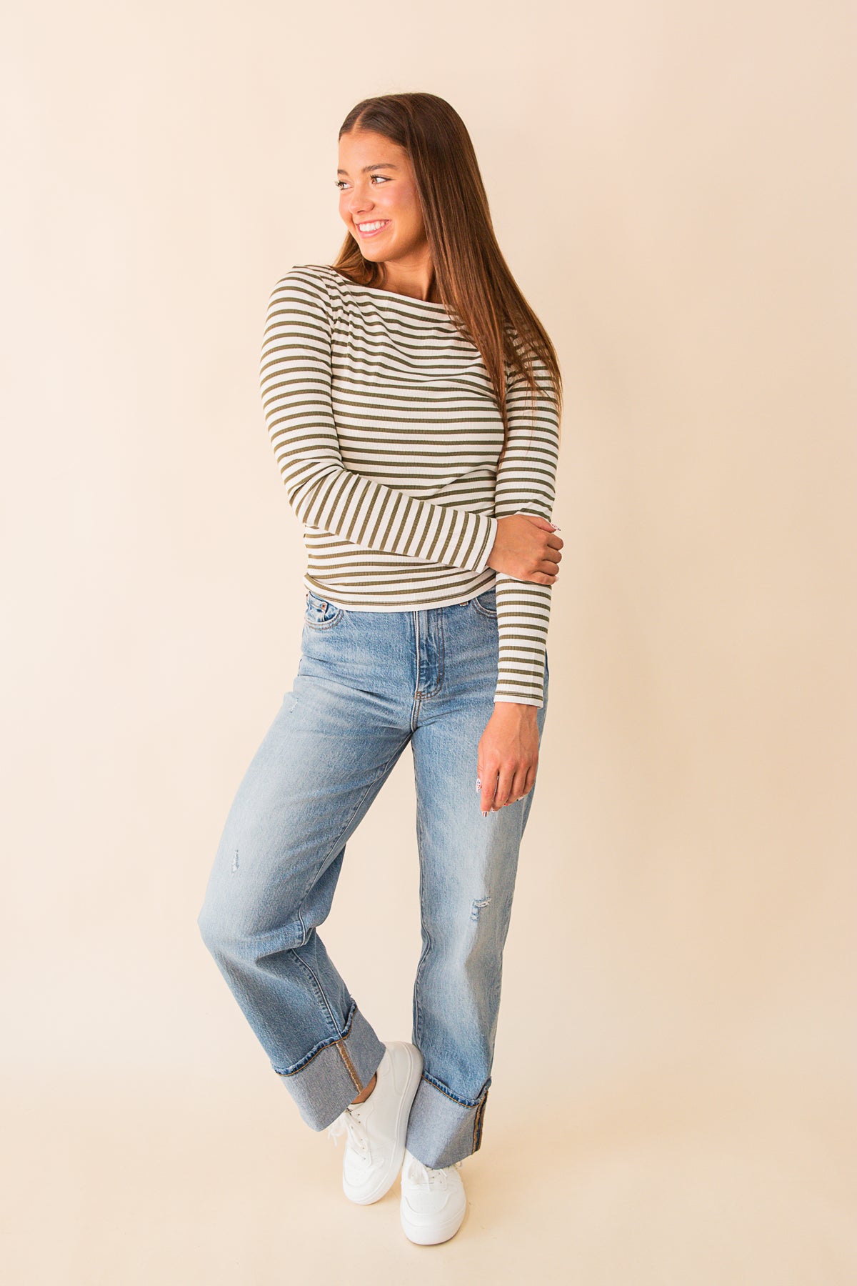 Pristine Striped Tee