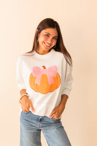 Pretty Pumpkin Relaxed Sweatshirt