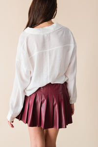 Ivory Whisper Blouse