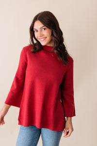 Allie Mock Neck Top