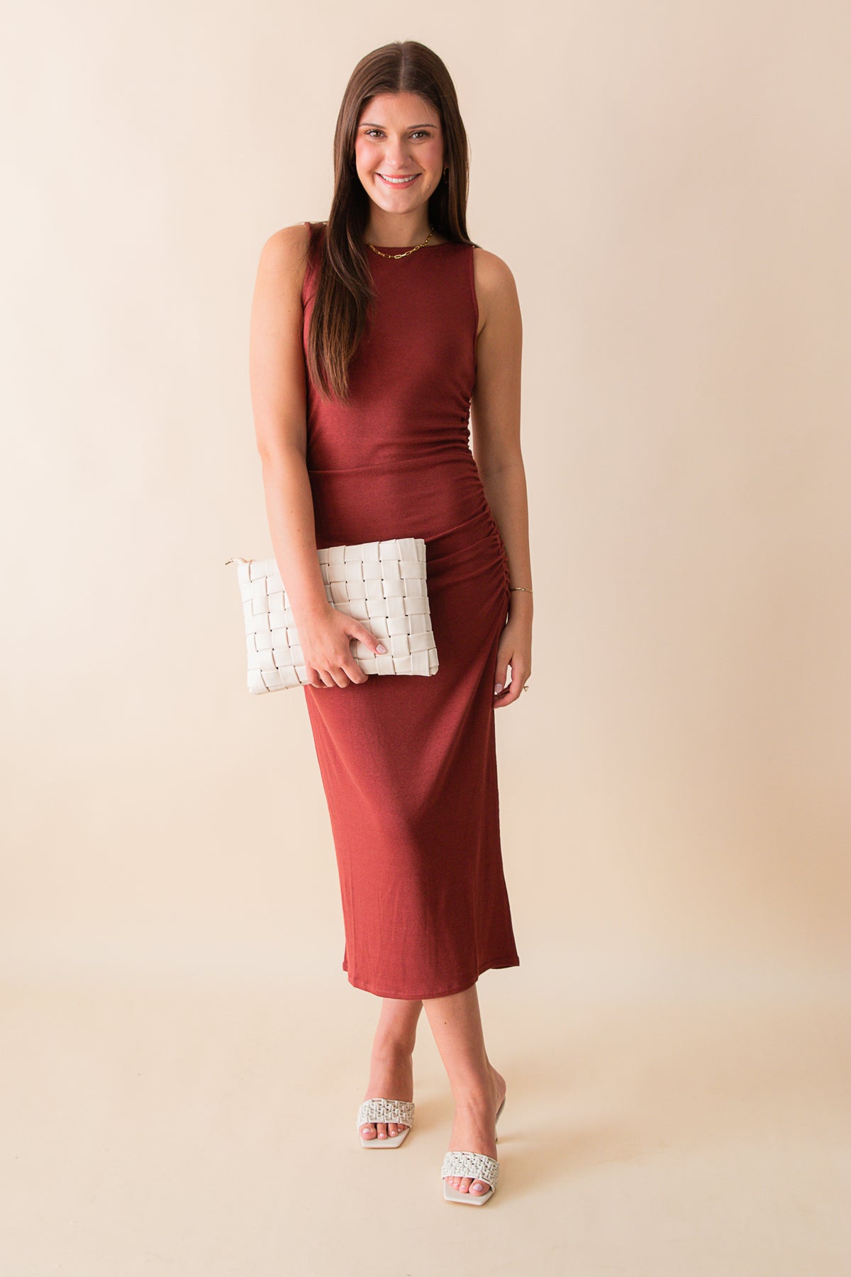 Open Up Midi Dress
