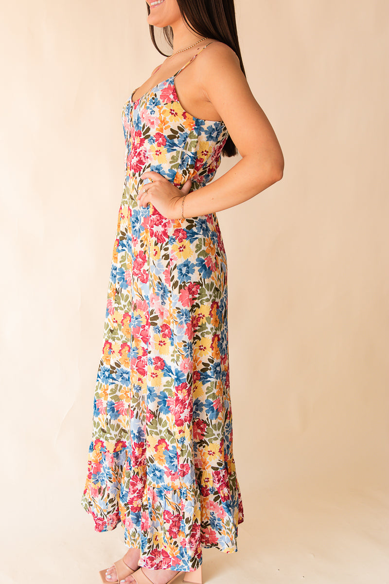 Natures Palette Maxi Dress