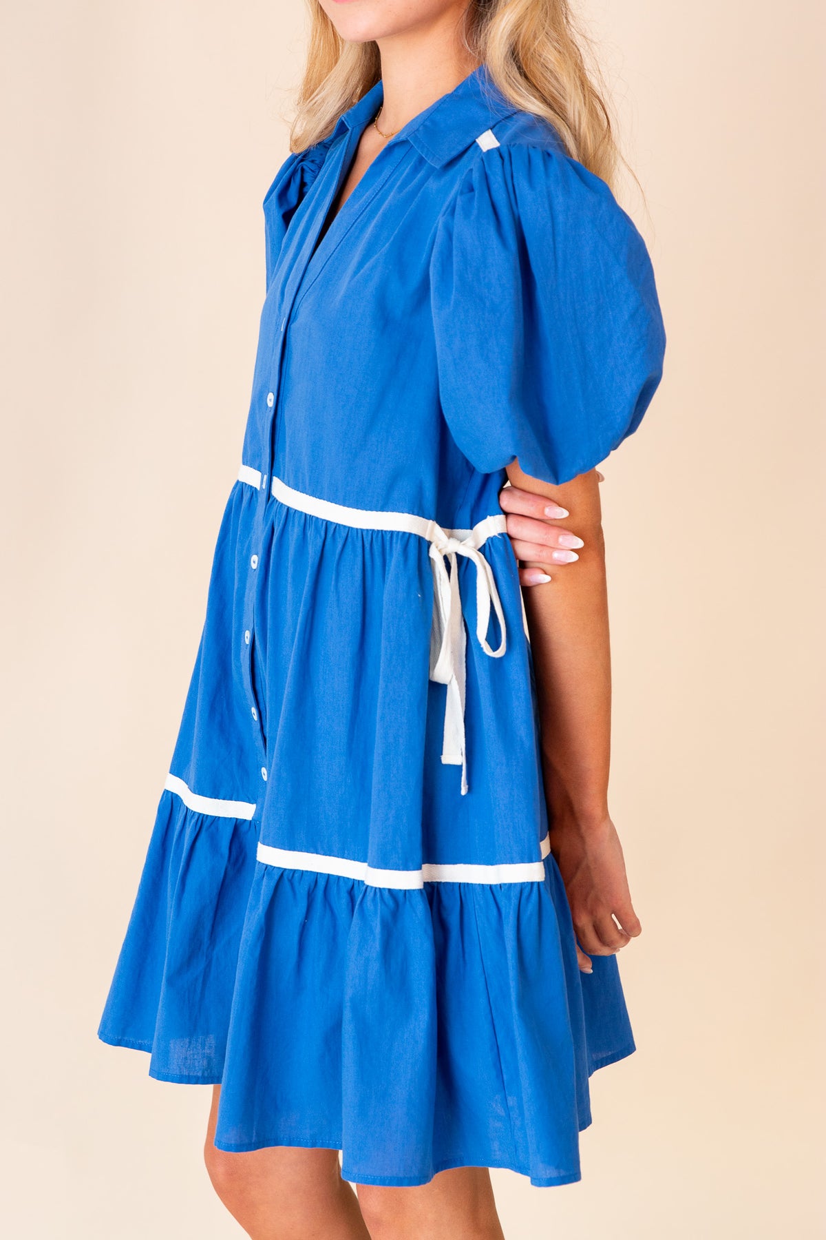 Brookelynn Short Sleeve Mini Dress