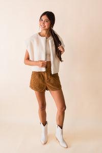 Elsa Shearling Vest