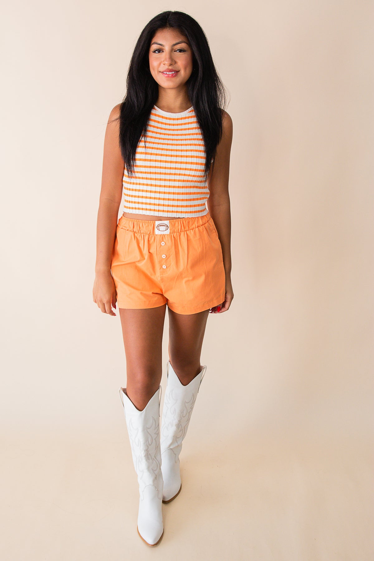 Lanna Striped Top