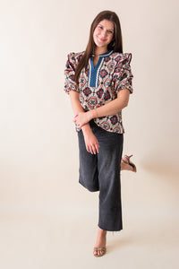 Vanessa Ruffle Top
