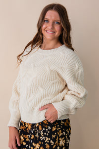 Go Forth New Cable Knit Sweater