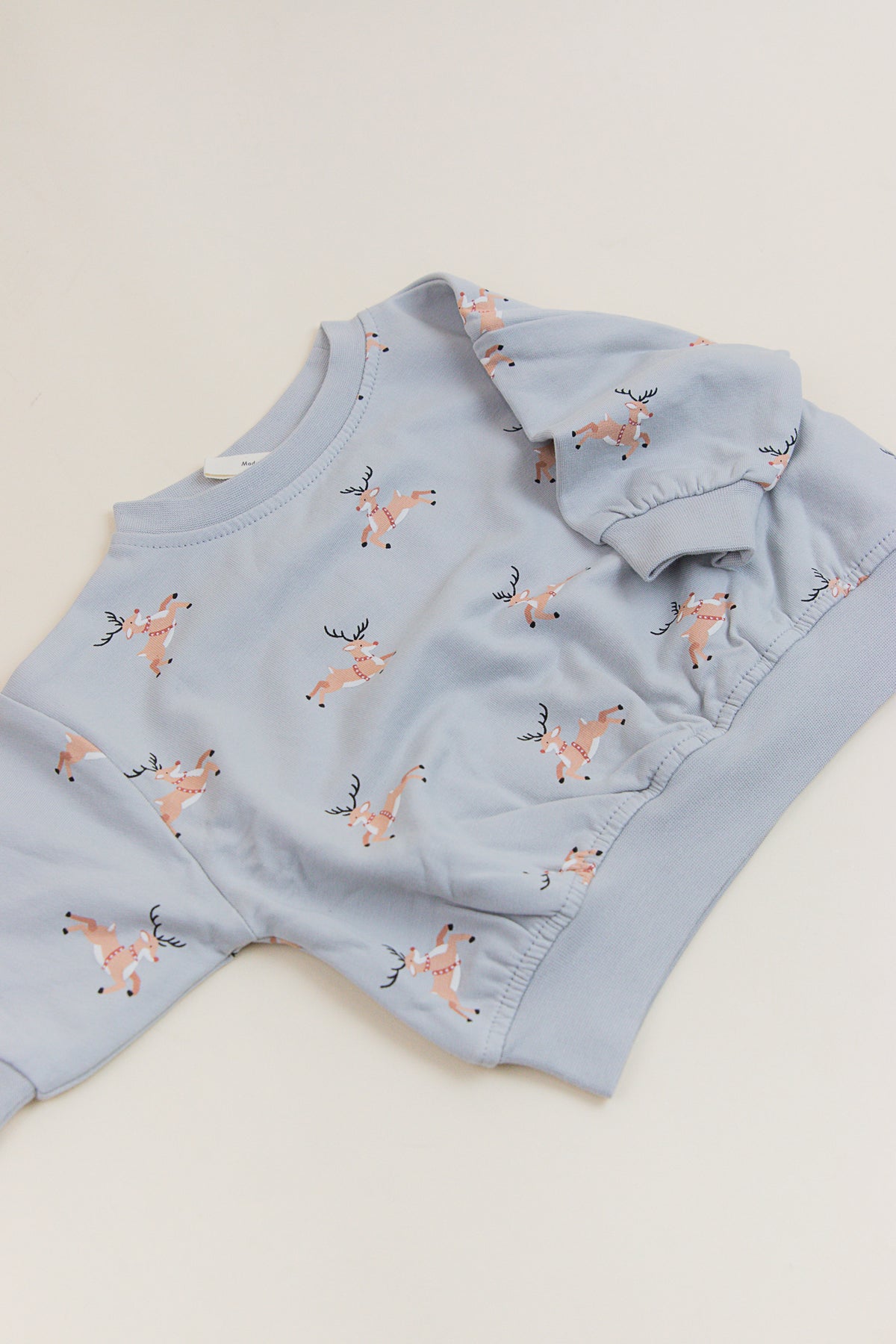 Reindeer Relaxed Fleece Sweatshirt