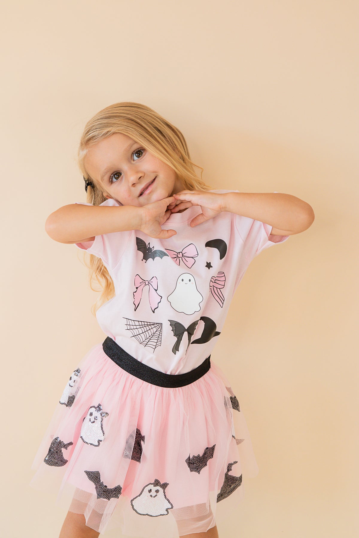 Spooky Coquette Halloween Short Sleeve T-Shirt