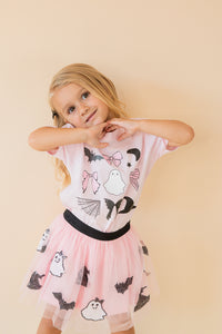 Spooky Coquette Halloween Short Sleeve T-Shirt