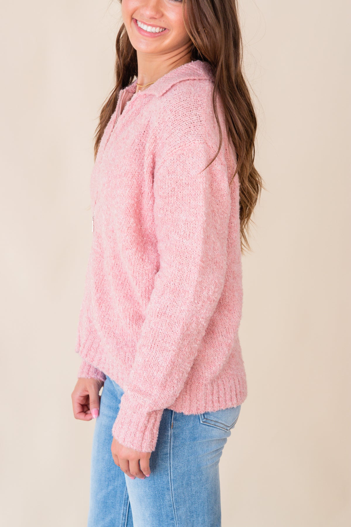 Zoey Zip Up Cardigan