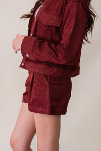 Esme Suede Short