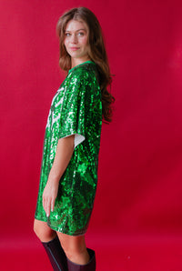 Santa Baby Sequin Mini Dress