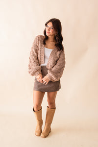 Ambition Houndstooth Mini Skirt
