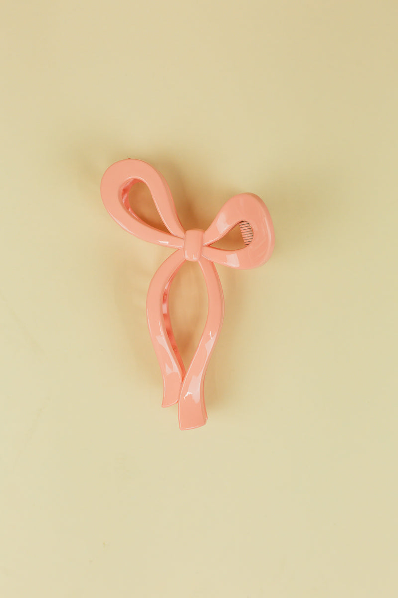 Ribbon Jelly Bow Hair Clip Butterfly