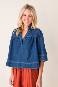 Farrah Denim Shirt