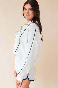 Cloud P Quarter Zip
