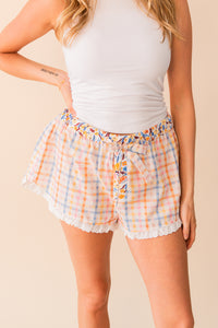 Gingham Boxer Shorts
