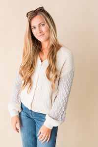 Brielle Stitch Cardigan