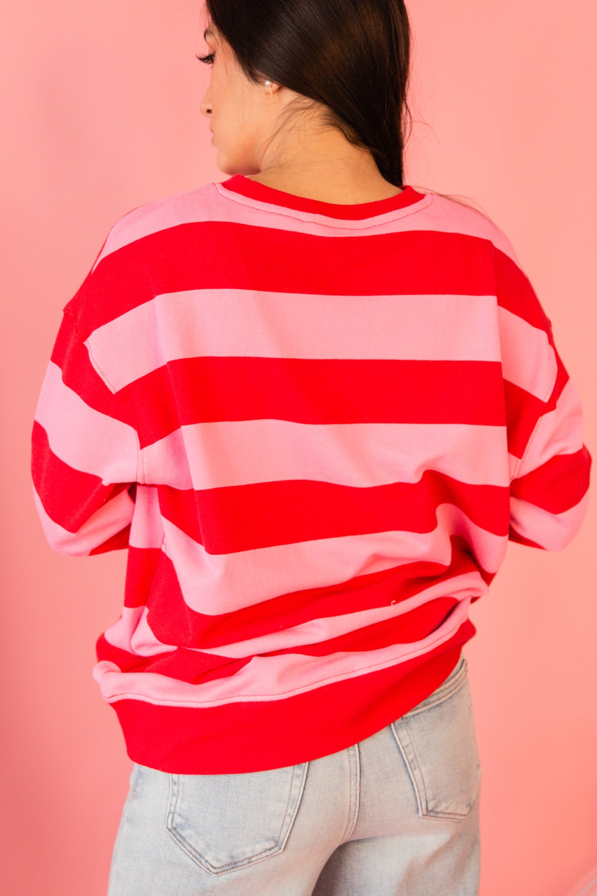 Merry Stripe Sweatshirt