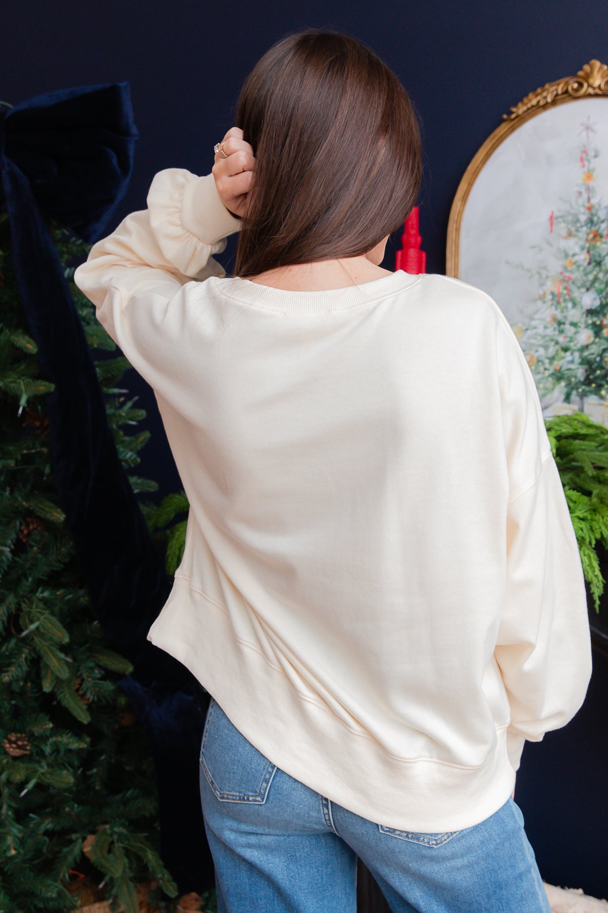 Tinsel Cheer Sweatshirt