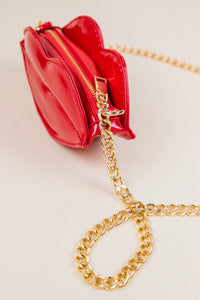 Kiss Mini Bag Red