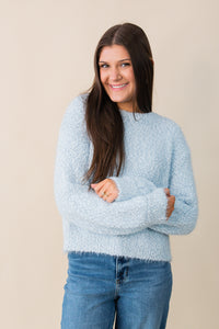 Electric Pulse Fuzzy Sweater