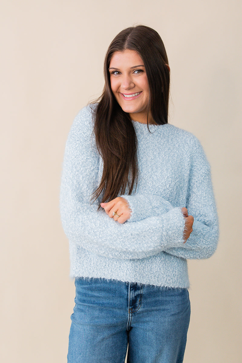 Electric Pulse Fuzzy Sweater