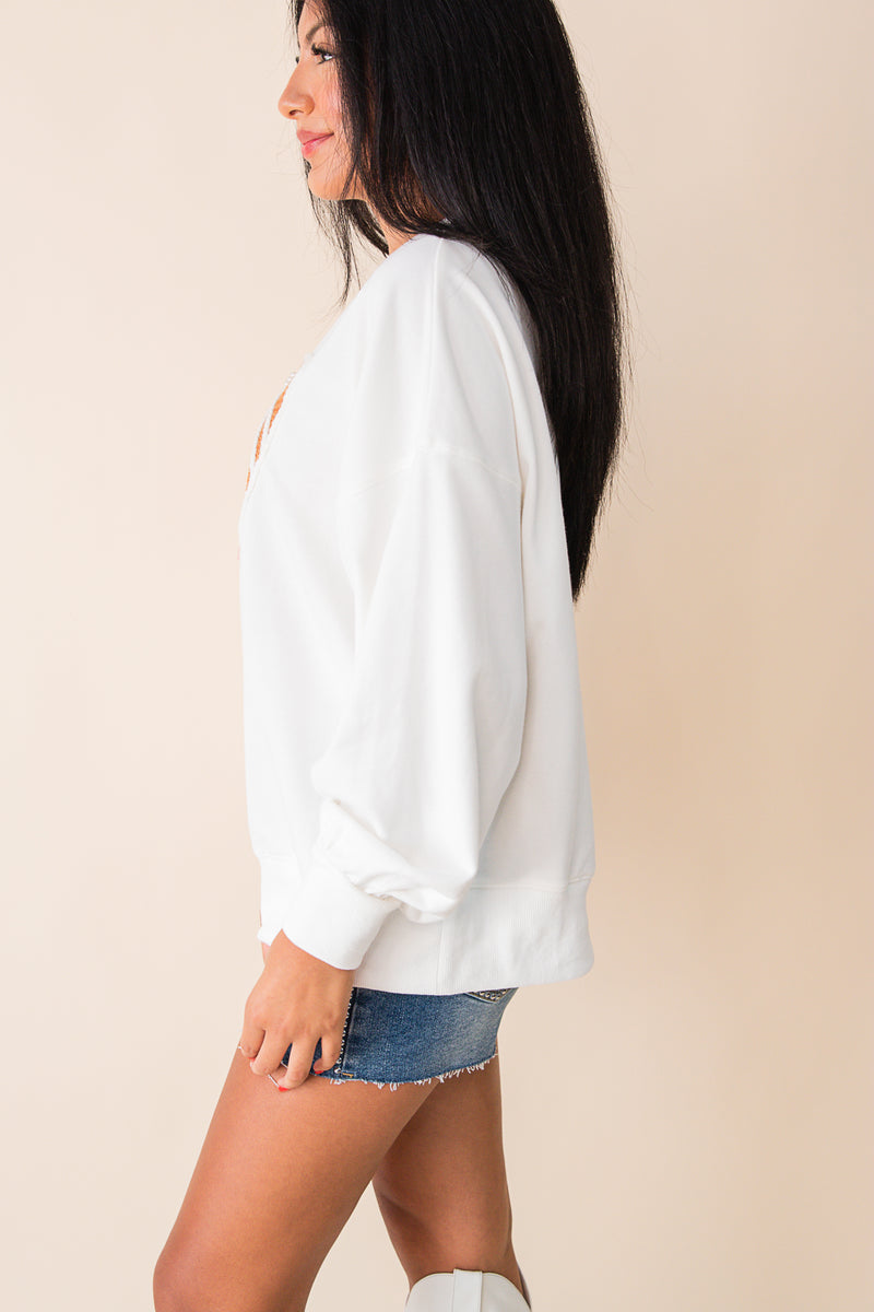 Pearl  Football Sweatshirt