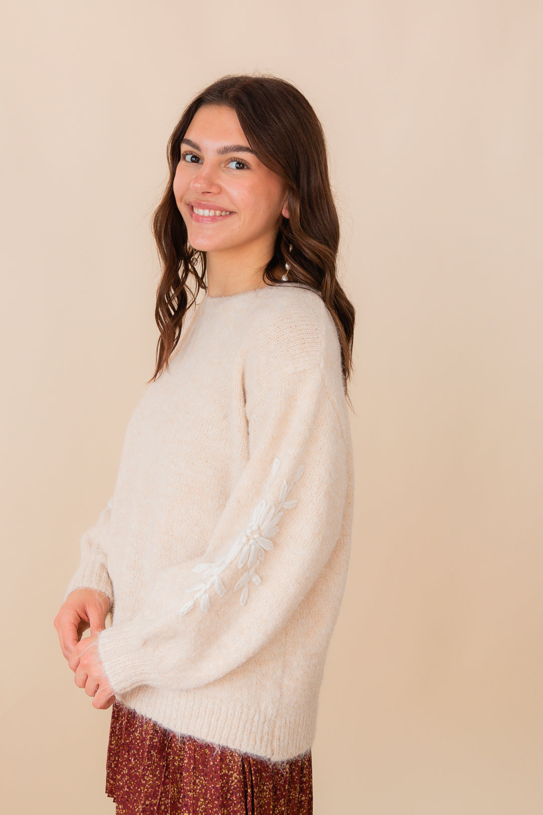 Tinsley Hand Embroidered Sweater