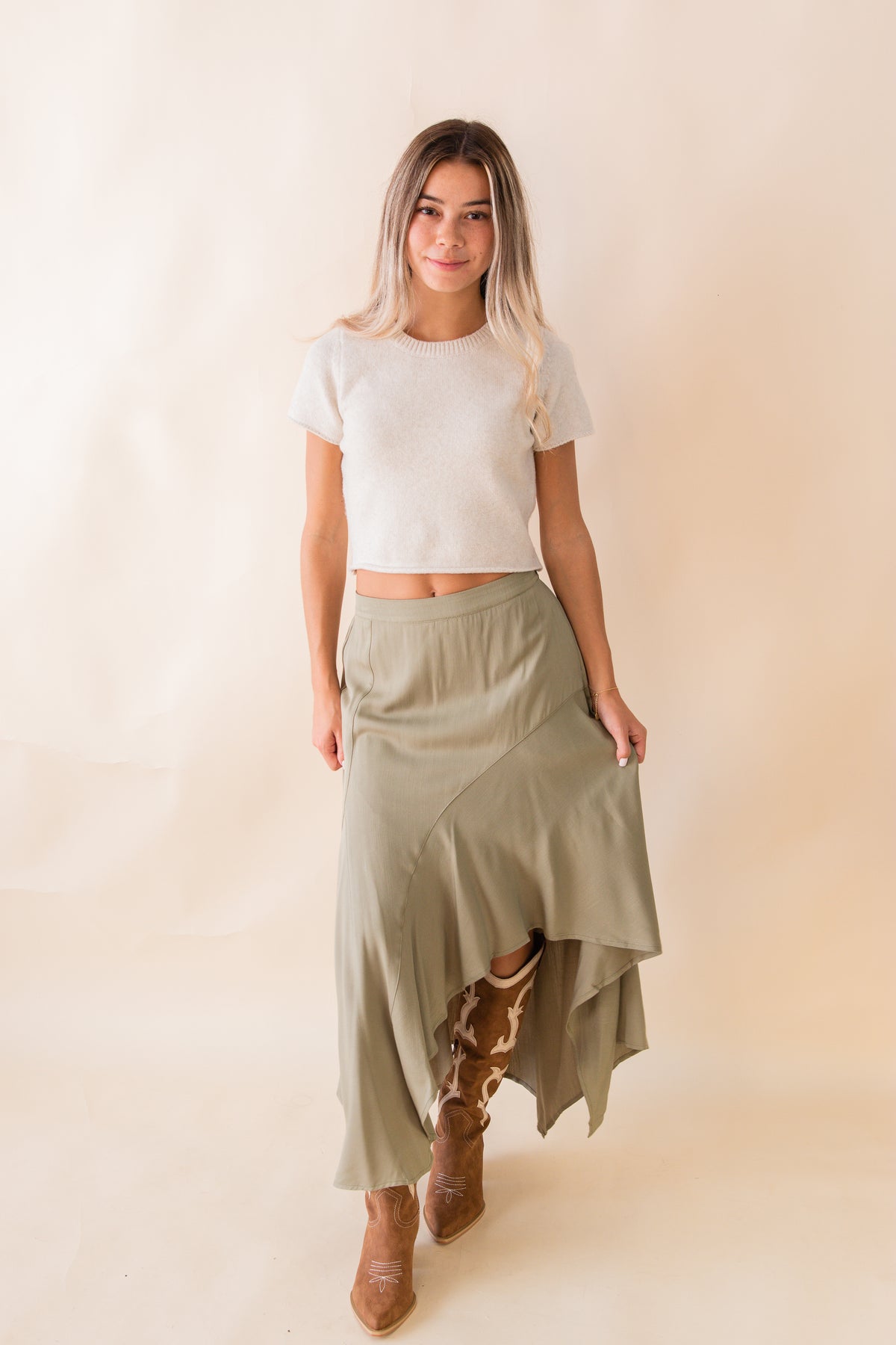 Daray Midi Skirt