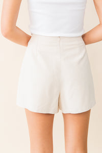 Delicate Embroidered Mini Skort
