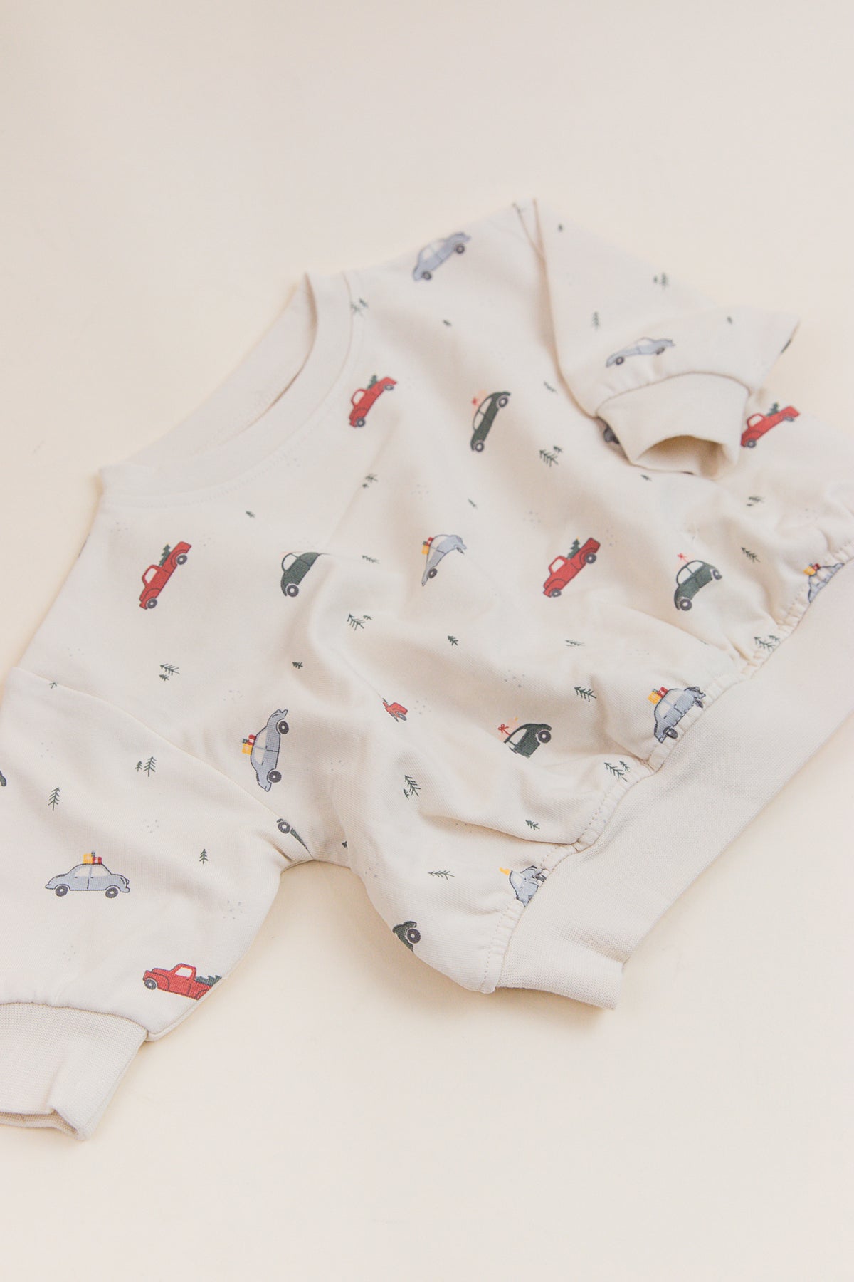 Relaxed Fleece Sweatshirt Cars