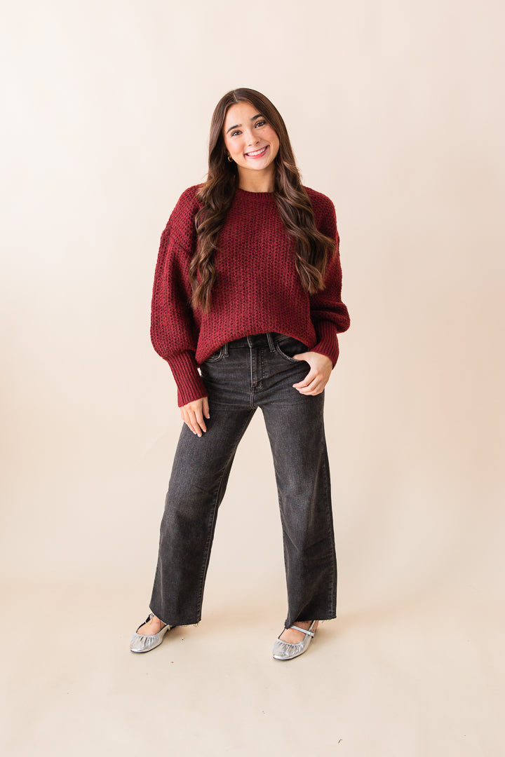 Flora Drop Shoulder Sweater