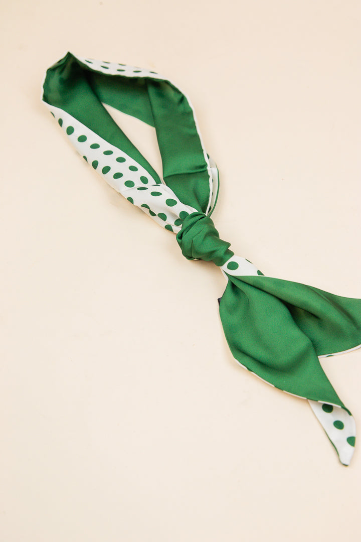 Urban Silk Polka Dot Scarf