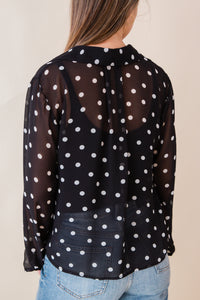 Vivienne Polka Dot Top