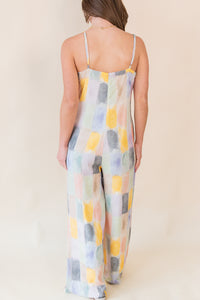 Petrichor Wide Leg Jumpsuit