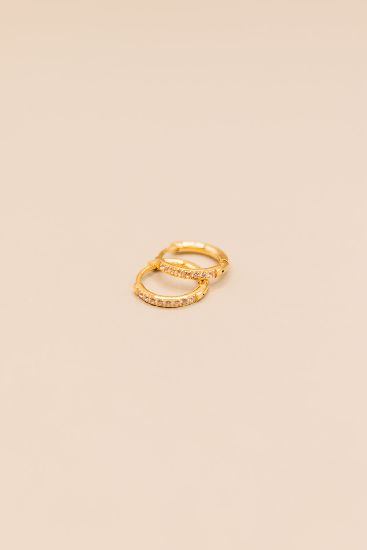 Scarlett Hoop Huggie Earrings