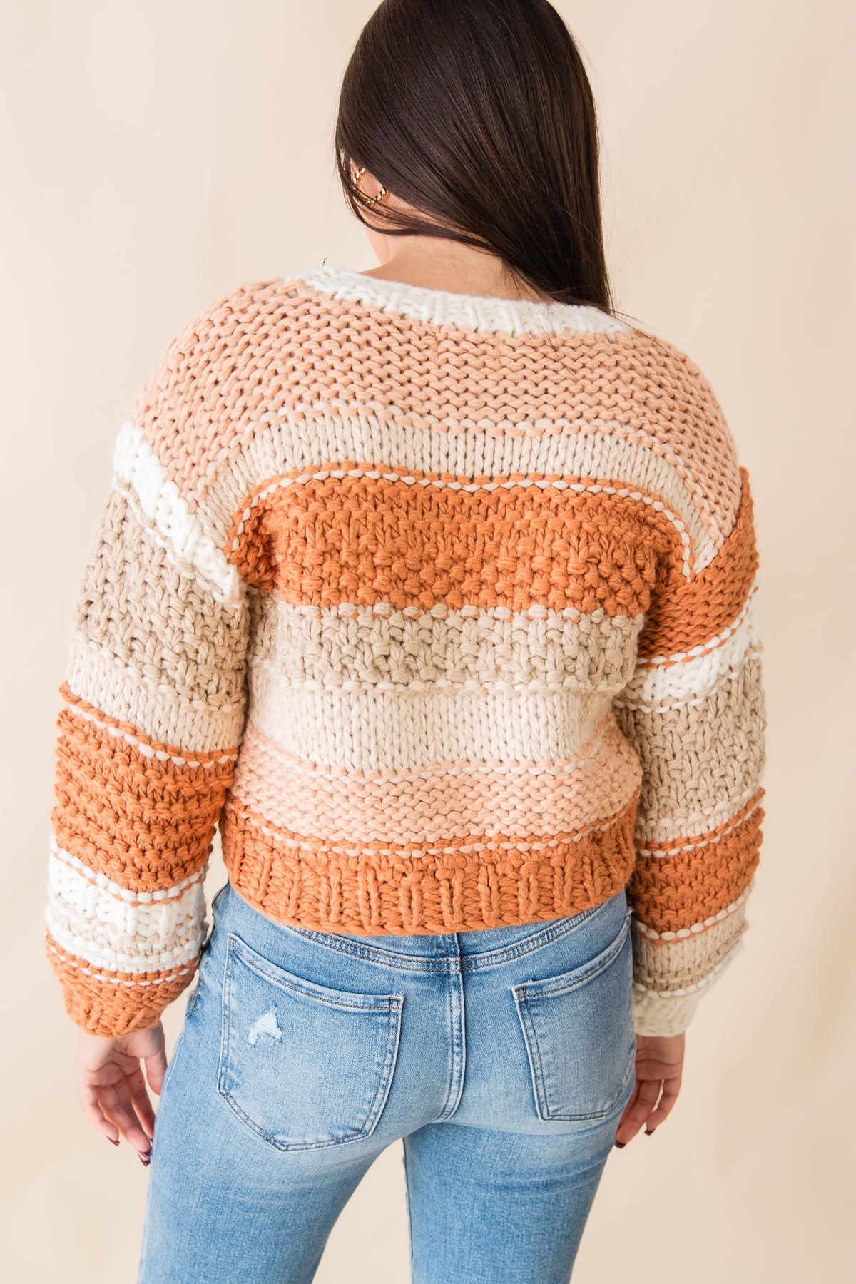 Butter Pecan Chunky Sweater