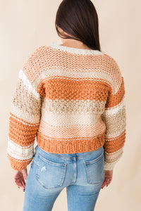 Butter Pecan Chunky Sweater