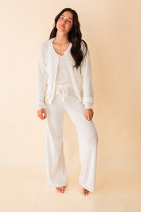 Sweetheart Pointelle Cardigan