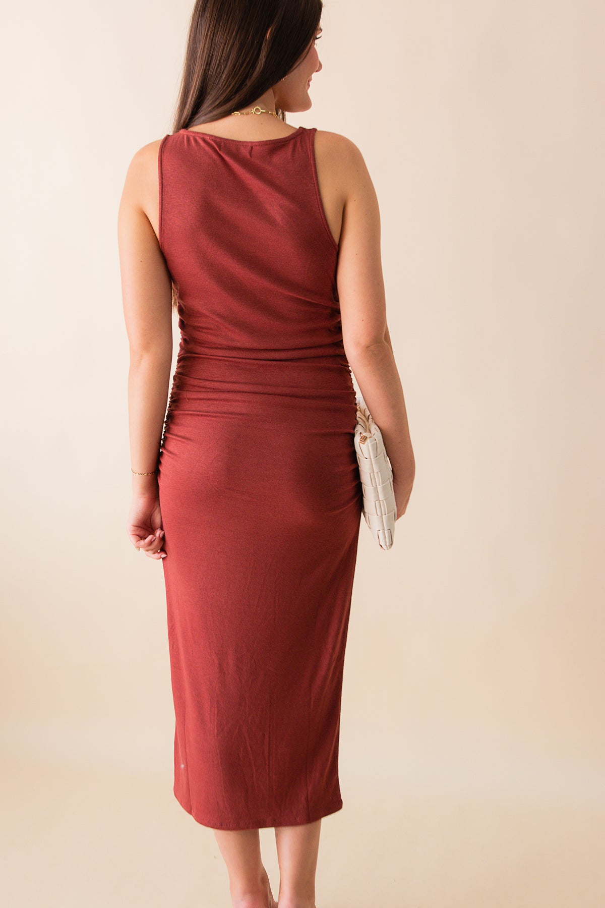 Open Up Midi Dress