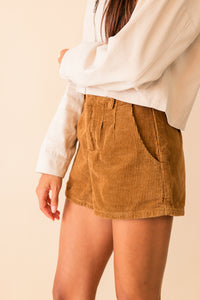 So Fine Corduroy Short