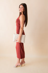 Open Up Midi Dress